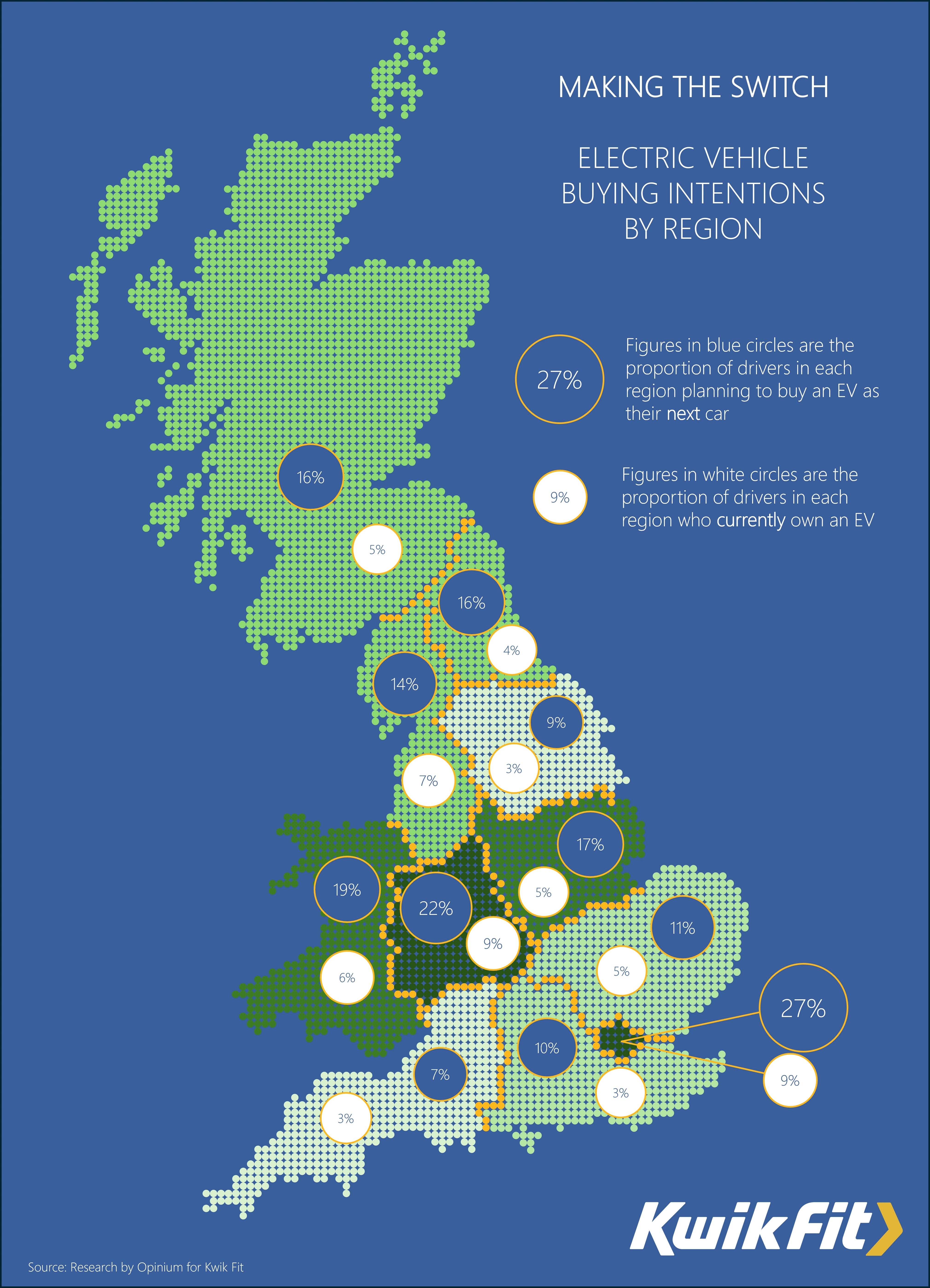 EV buying intentions map